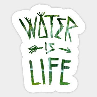 water is life Sticker